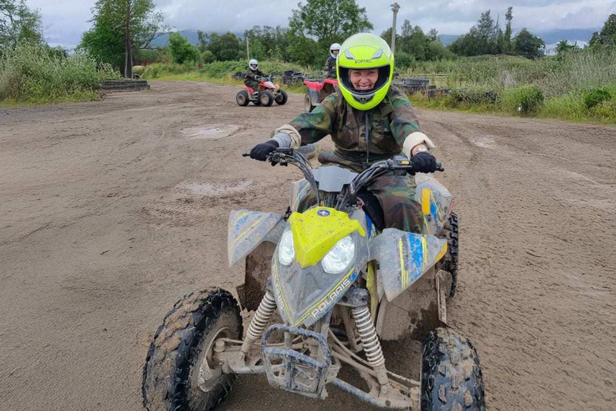 Quad Biking Session For Three (16yrs+) Driving Experience 1