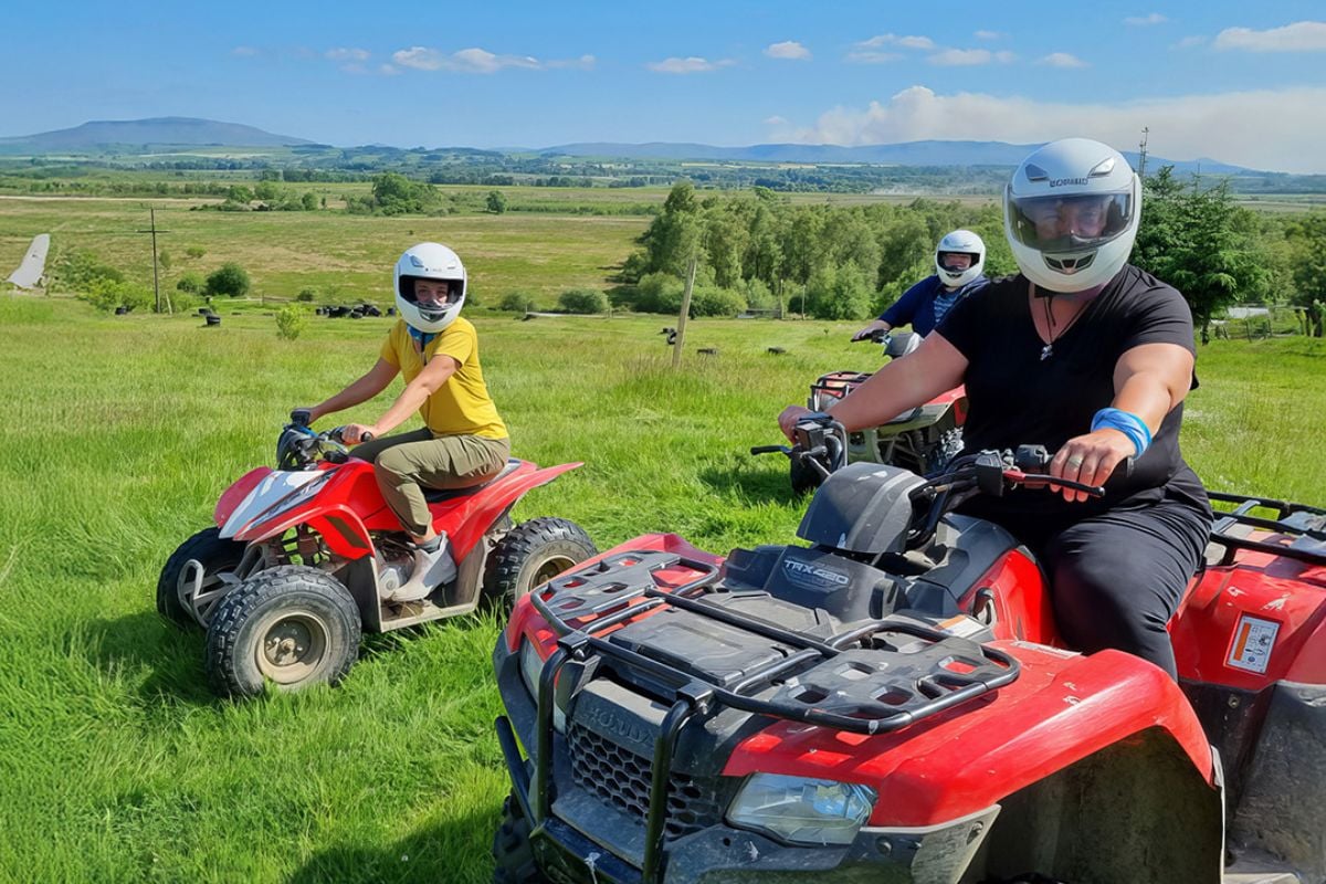 Quad Biking Session For Two (16yrs+) Driving Experience 1