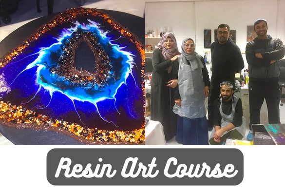 Resin Art Course Driving Experience 1