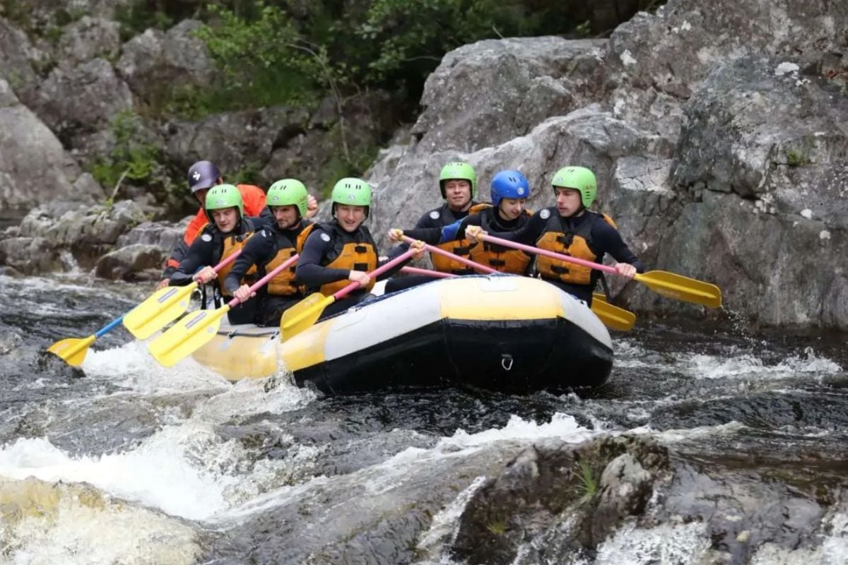 River Tummel Rafting: Epic Rapids & 18ft Waterfall Driving Experience 1