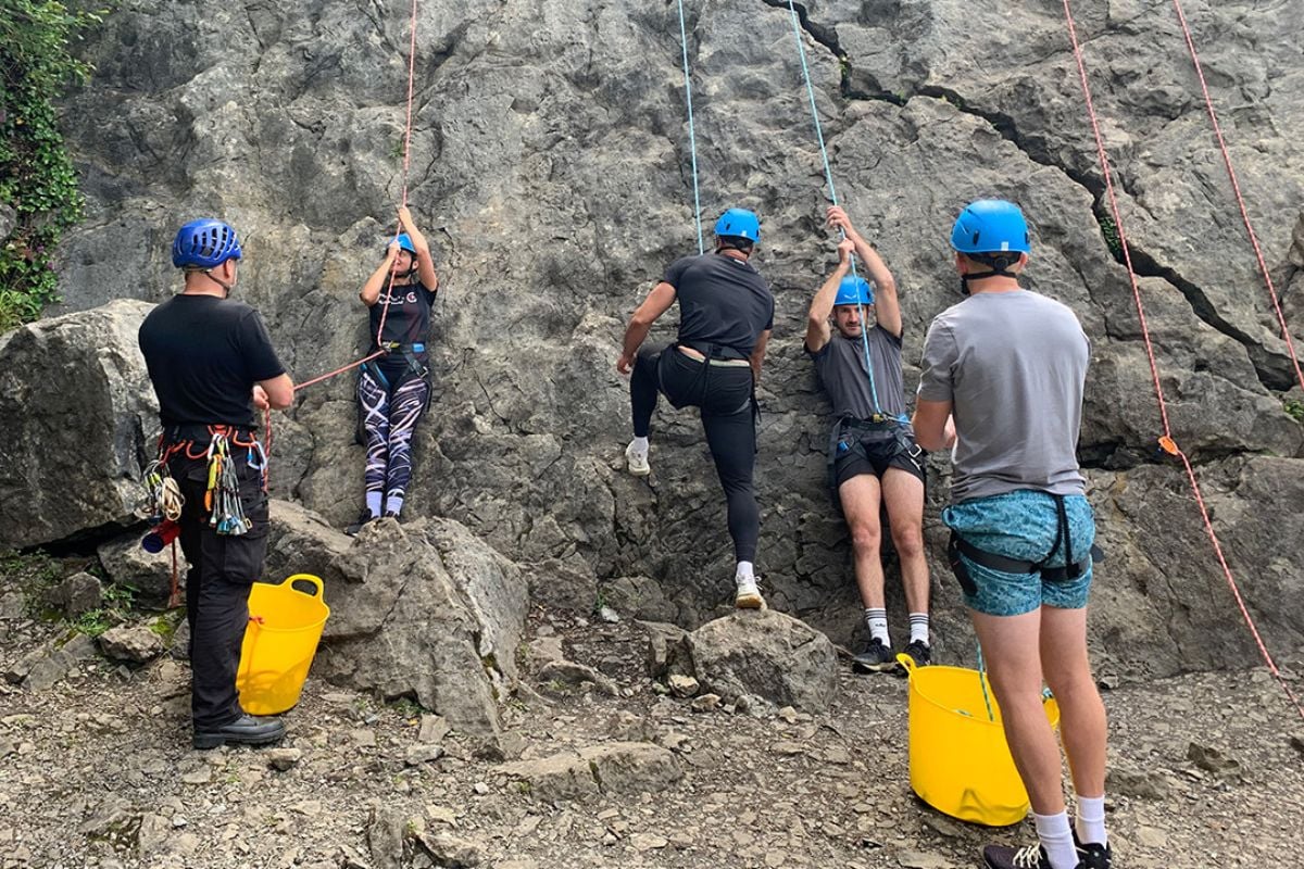 Rock Climbing Taster at Dinas Rock in South Wales Experience from Trackdays.co.uk