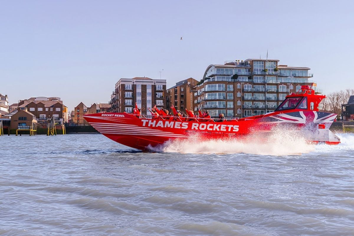 'Rocket Rebel' Thames Speedboat Adventure (2 Adults and 2 Children) Experience from Trackdays.co.uk