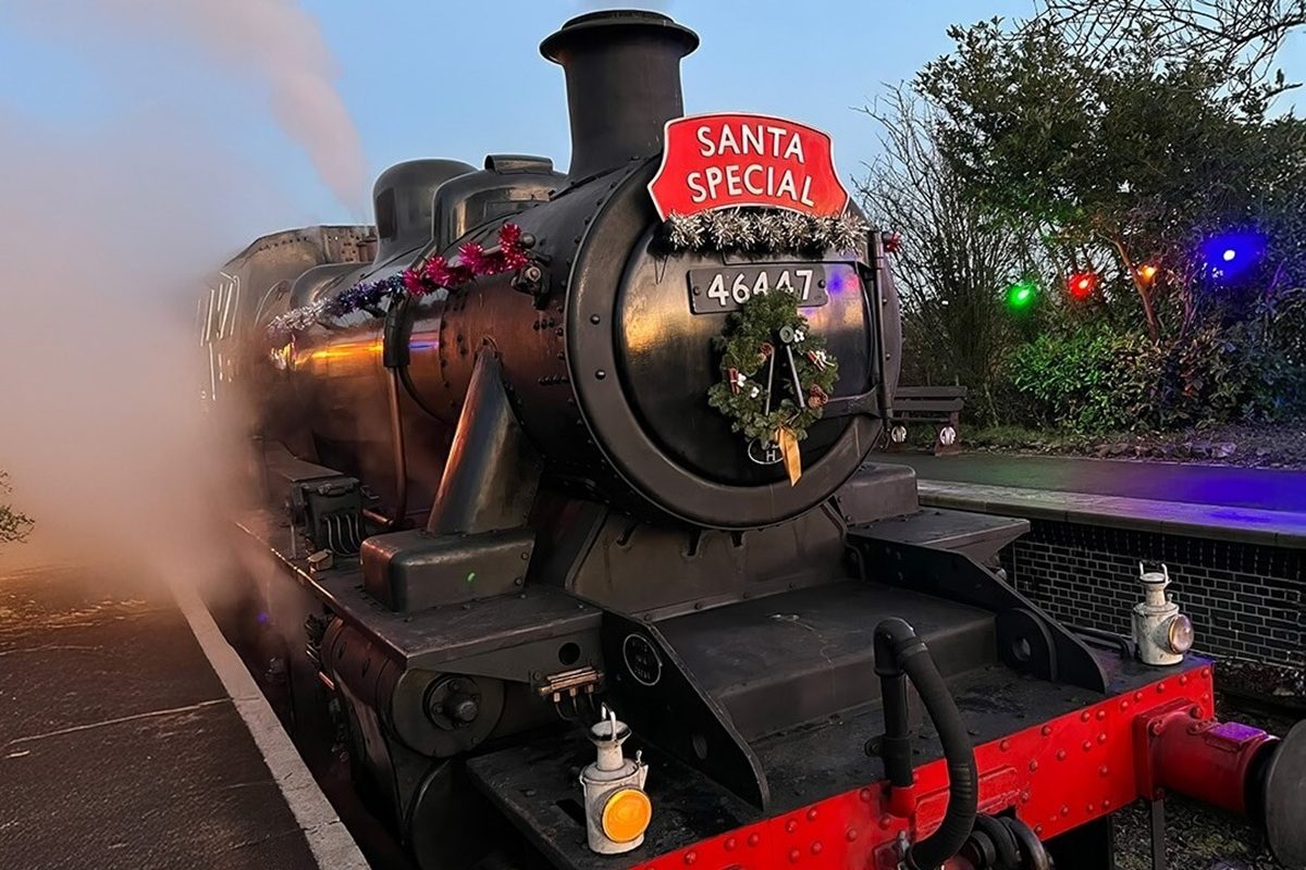 Santa Paws' Steam Train Experience (Adult Ticket 18+) Driving Experience 1