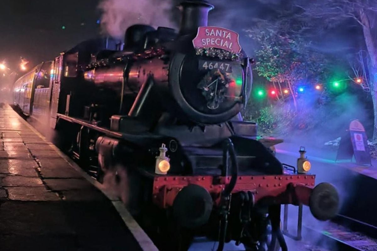 Book this Santa Special Train Rides Somerset for Children 15 and under
