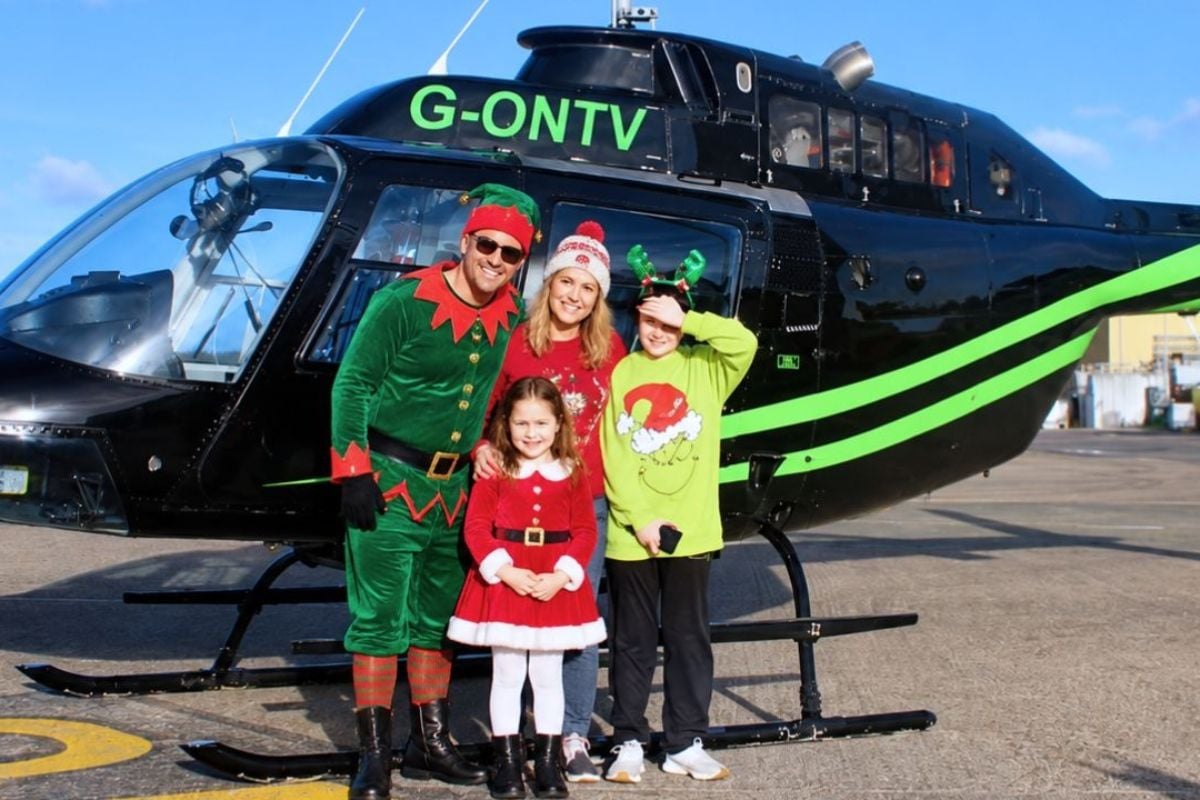 Santa's Christmas Elf Private Helicopter Adventure for Four in Kent Experience from Trackdays.co.uk