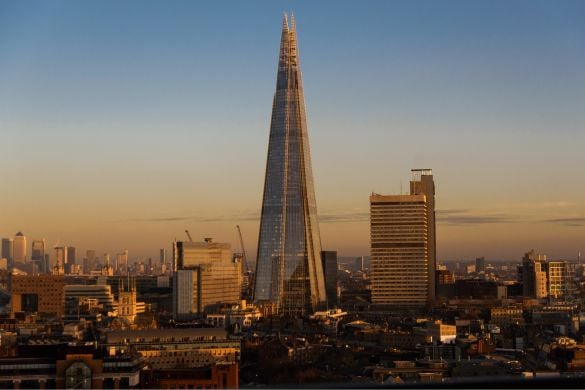 Shard Visit and 3 Course Meal with Cocktails for Two Experience from Trackdays.co.uk
