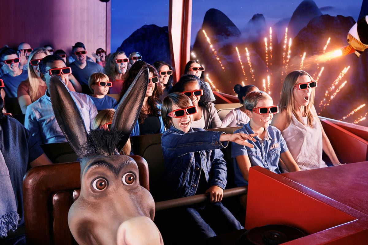Shreks Adventure London with Two Course Meal and Drink for Two Experience from Trackdays.co.uk