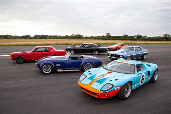 Six American Muscle Thrill with High Speed Passenger Ride Experience from Trackdays.co.uk