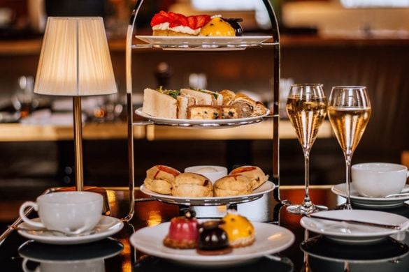 Festive Sparkling Afternoon Tea for Two at RAILS London Driving Experience 1