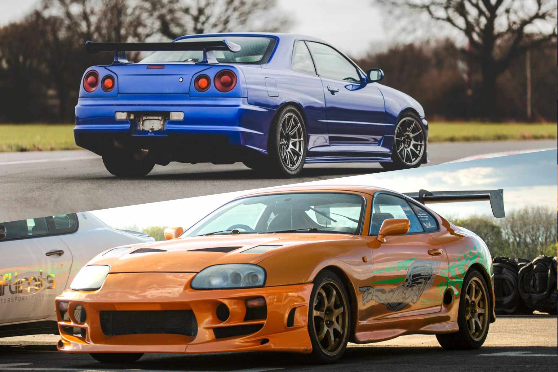 Supra vs Skyline Thrill Driving Experience Experience from Trackdays.co.uk