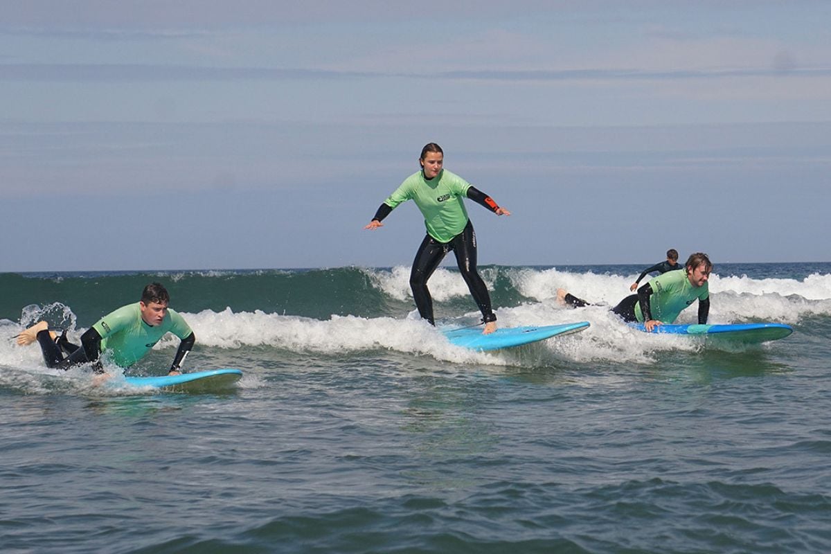 Surfing Lesson for One in Bude Driving Experience 1