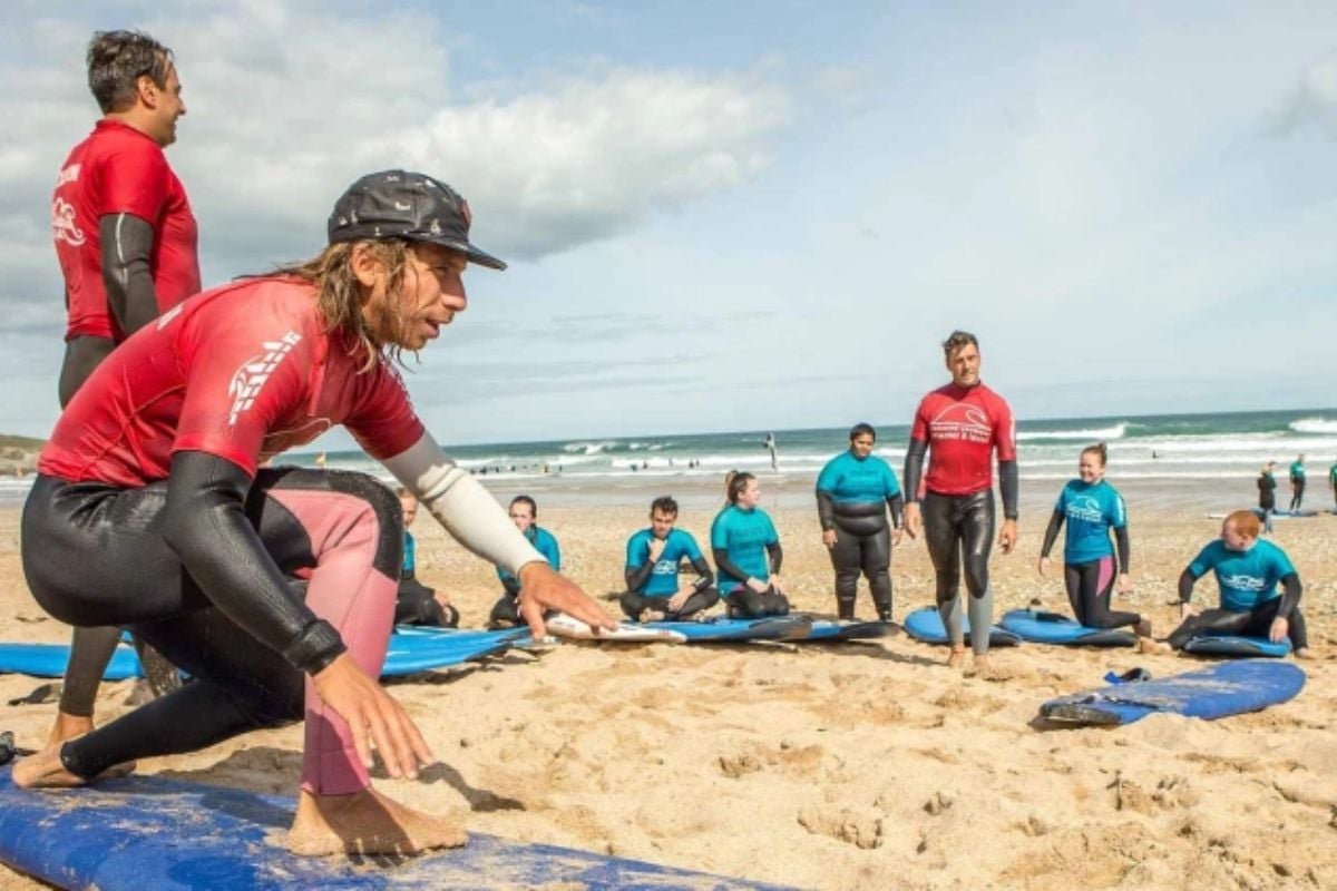 Surfing Lesson For Two in Newquay Experience from Trackdays.co.uk