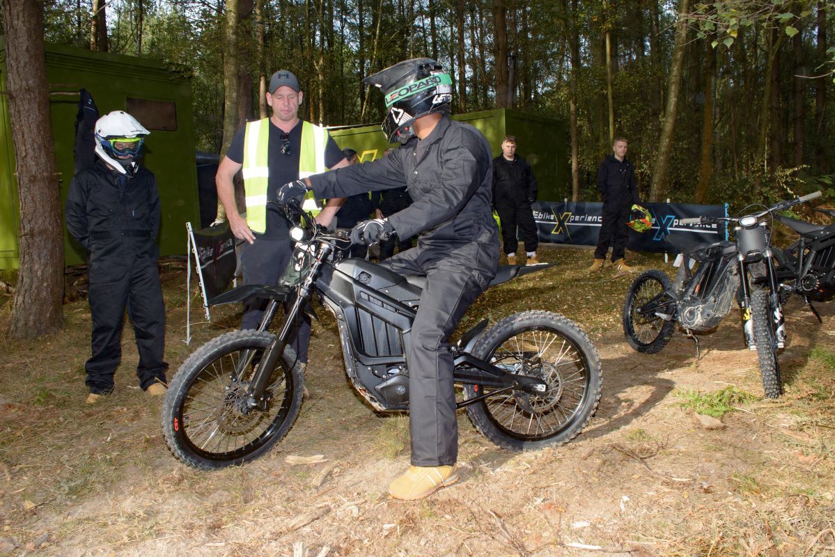 Electric Off Road Motorcycle Experience Taster Experience from Trackdays.co.uk