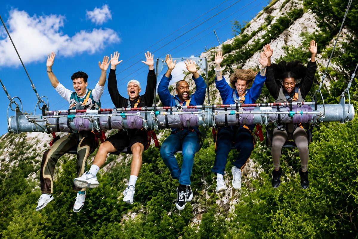 The Giant Swing for One at Bluewater Driving Experience 1