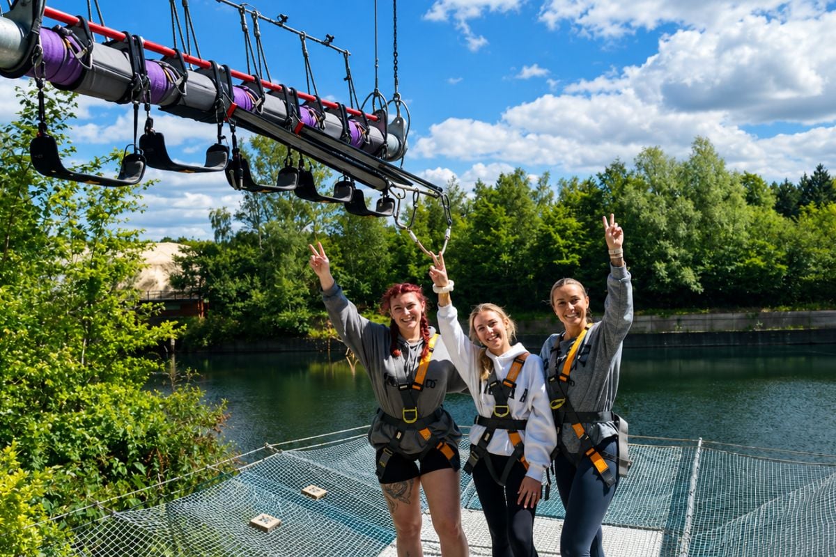 The Giant Swing for Two at Bluewater Driving Experience 1