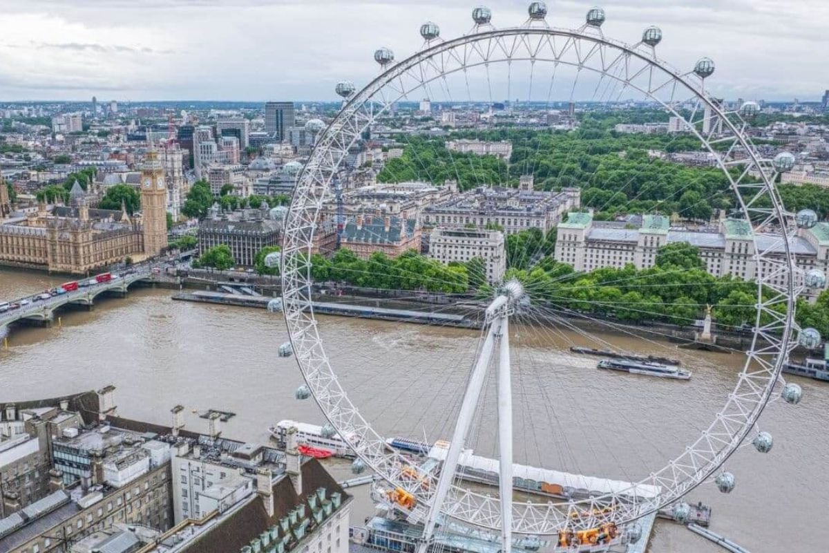 The London Eye and Two-course Meal for Three (2 Adults and 1 Child) Driving Experience 1