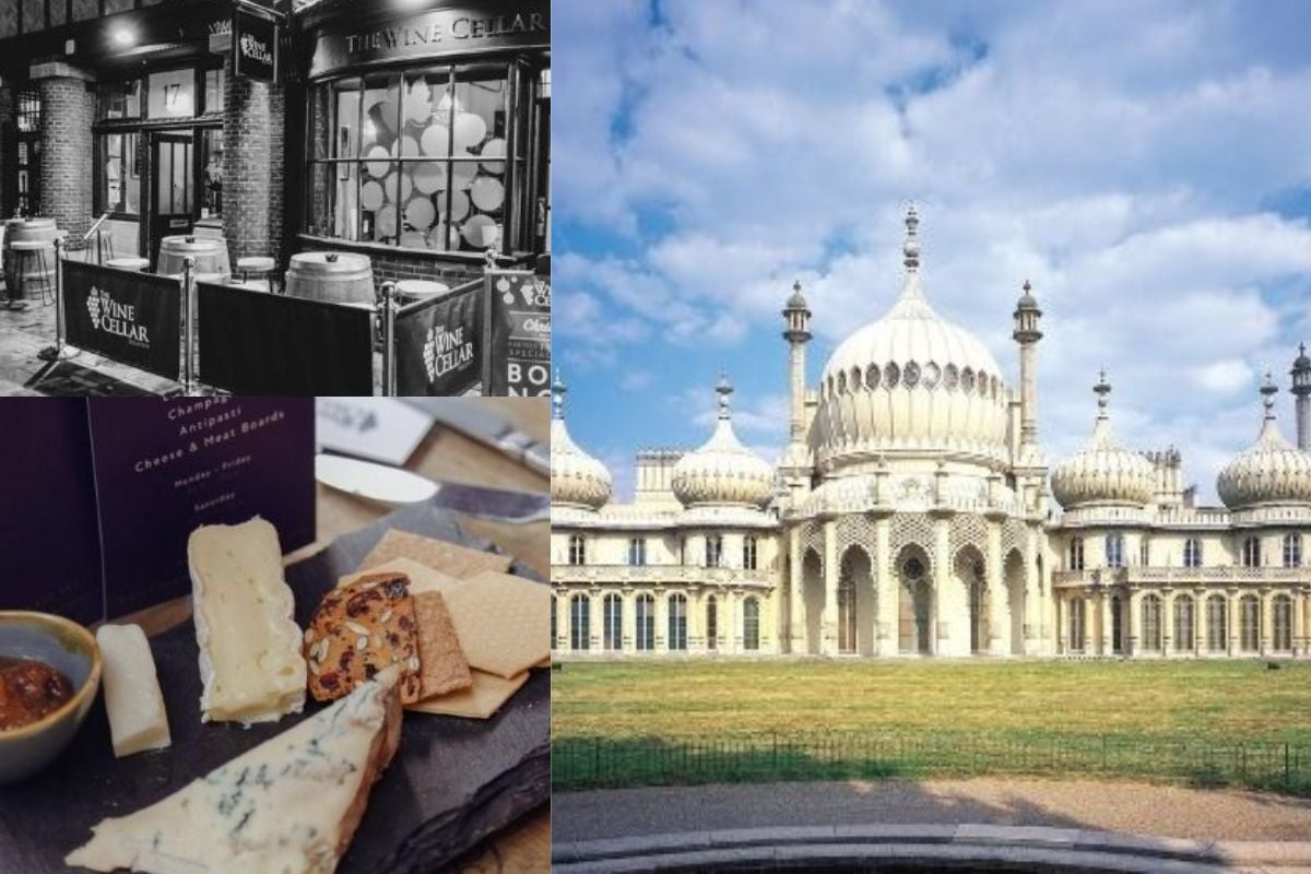 The Royal Pavilion and Sharing Platter for Two - Brighton Experience from Trackdays.co.uk