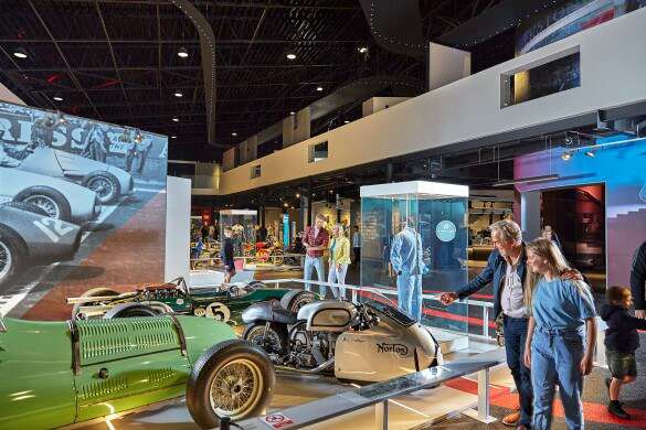 Silverstone Museum - History of British Motor Racing for Two Driving Experience 1