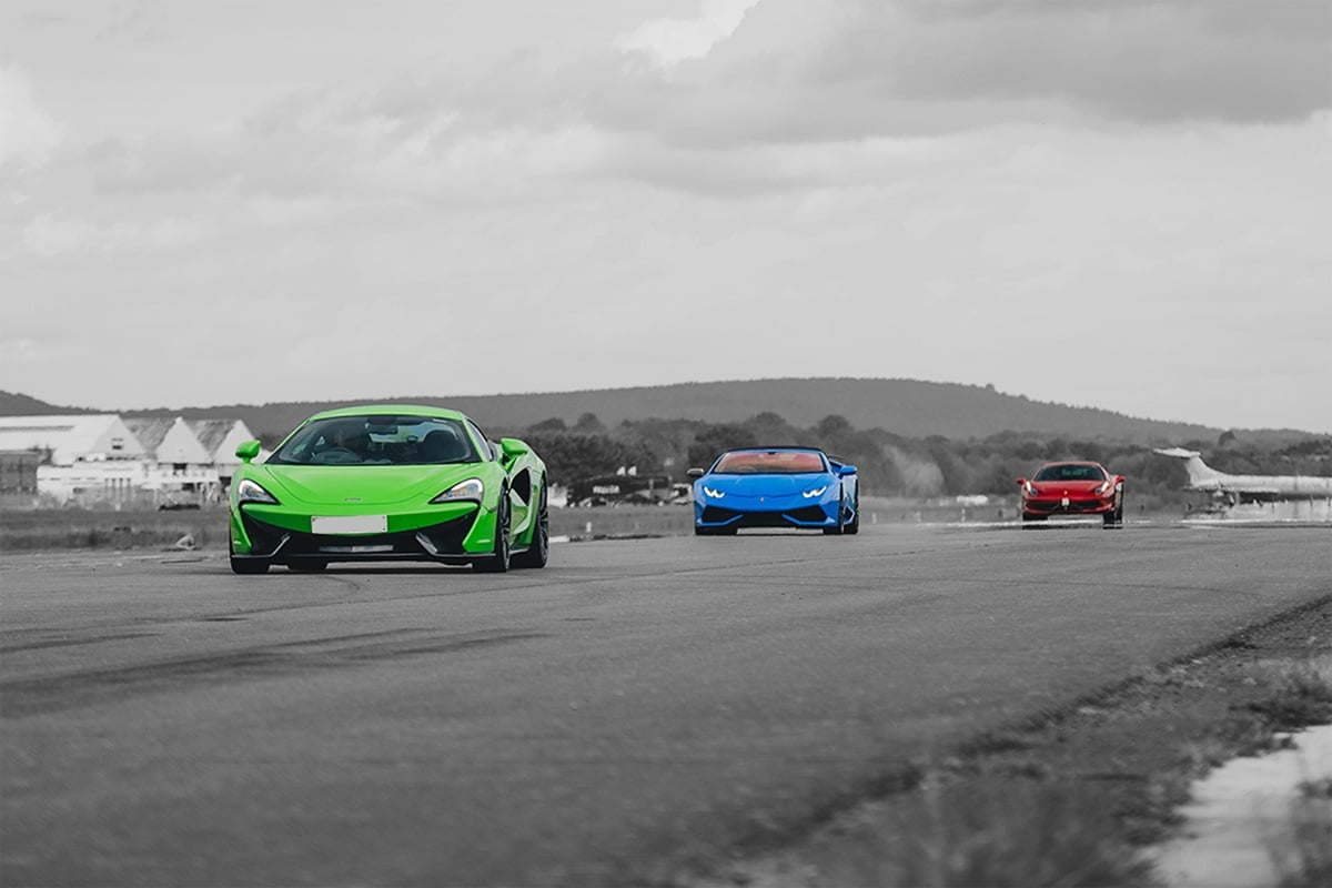 Last Minute Three Supercar Experience Blast - Dunsfold Experience from Trackdays.co.uk