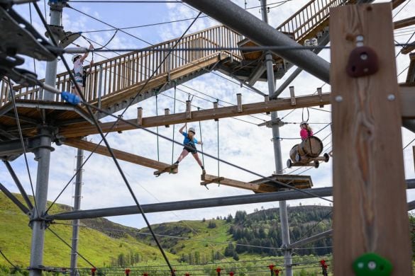 Tower Climber Adventure Course at Zip World in South Wales Driving Experience 1