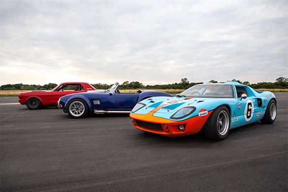 Triple American Muscle Thrill with High Speed Passenger Ride Experience from Trackdays.co.uk