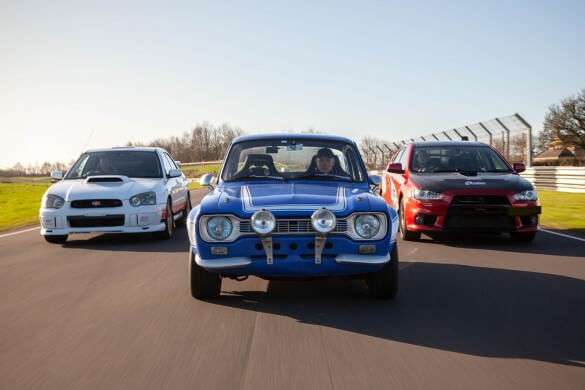 Triple Rally Car Special Driving Experience 1