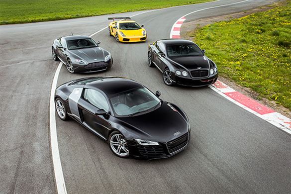 Three Secret Supercar Driving Experience - 16 Laps Experience from Trackdays.co.uk