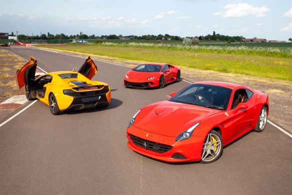 Triple Supercar Drive - Special Offer Experience from Trackdays.co.uk