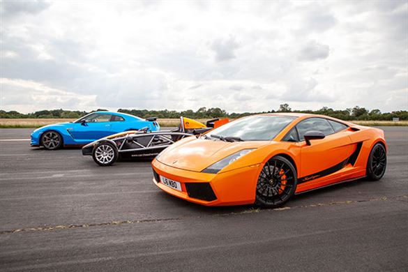Triple Supercar Thrill with High Speed Passenger Ride Driving Experience 1