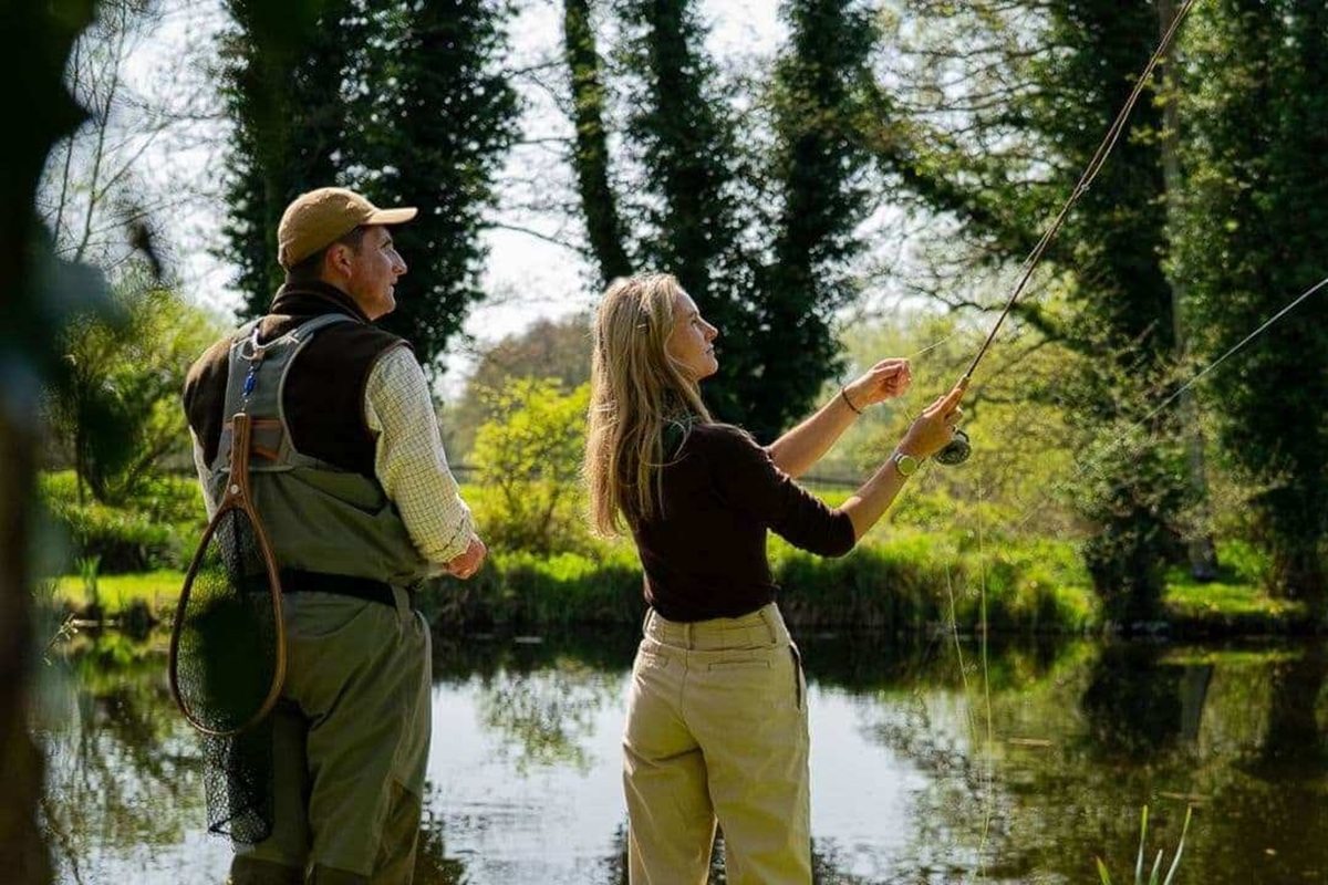Two Hour Exclusive Fly Fishing for One in Hampshire Experience from Trackdays.co.uk