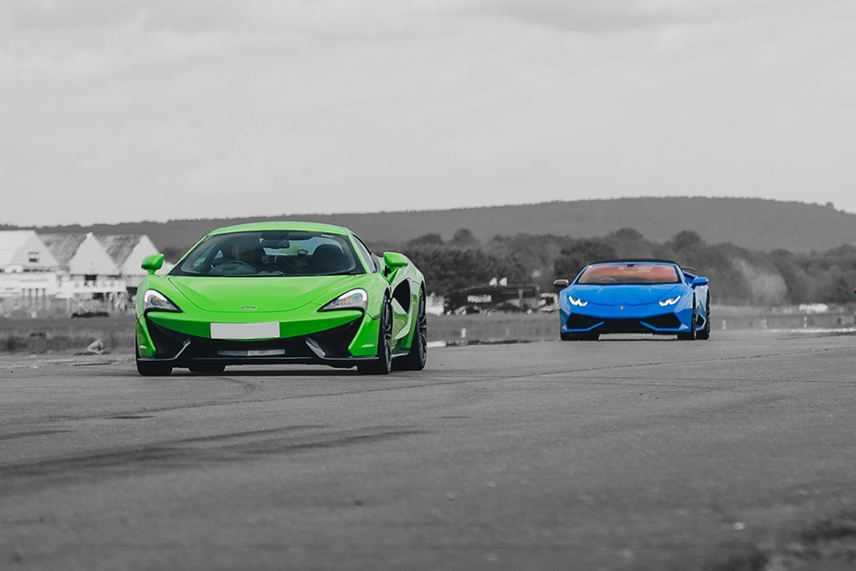 Last Minute Two Supercar Experience Blast - Dunsfold Experience from Trackdays.co.uk