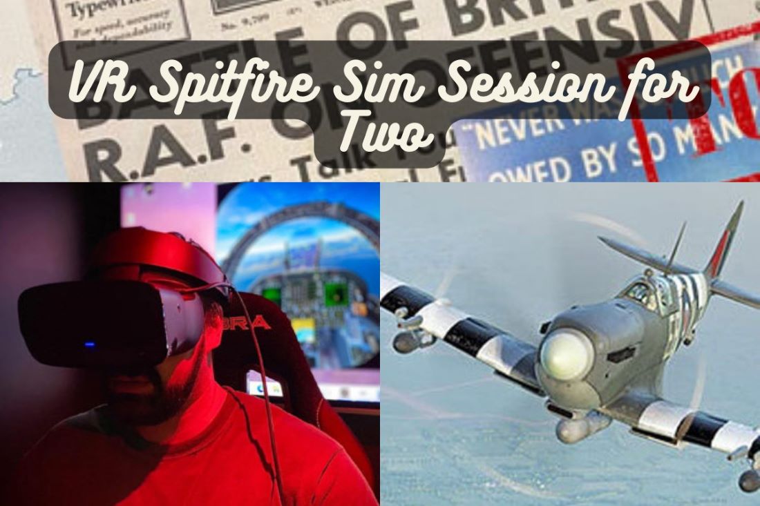 VR Spitfire Sim Session for Two - Blackpool Driving Experience 1