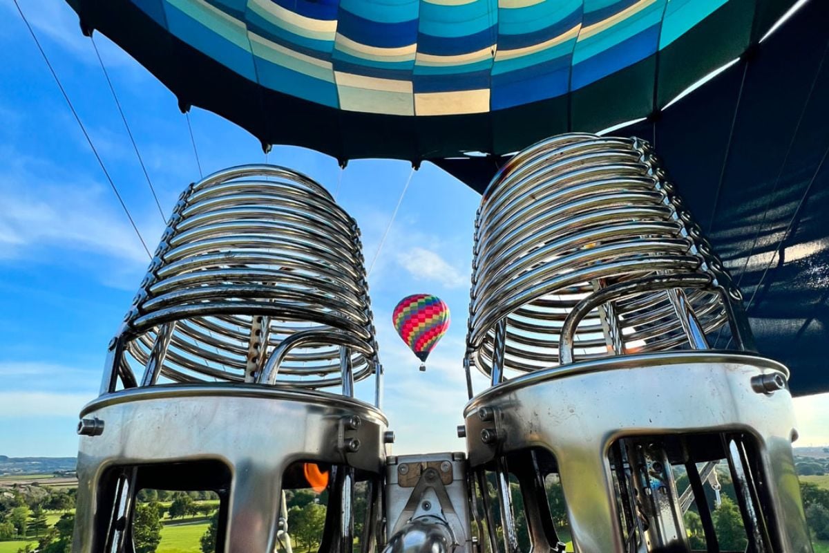 Weekday Shared Hot Air Balloon Ride in Devon Experience from Trackdays.co.uk