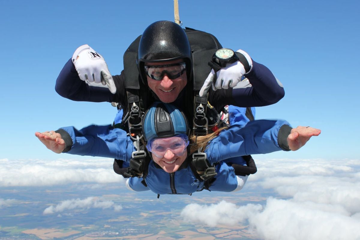 Weekday Tandem Skydiving Jump at Headcorn Airfield Experience from Trackdays.co.uk