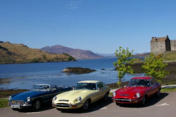 Weekend Classic Car Rental in Scotland (Choice D) Experience from Trackdays.co.uk