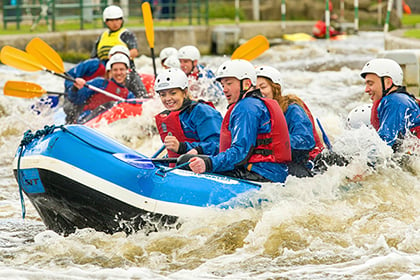 White Water Rafting on The River Tees Driving Experience 1