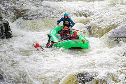 White Water Rafting - River Dee Driving Experience 1