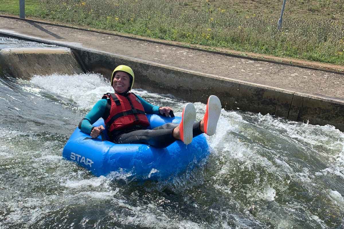 White Water Tubing for Two Driving Experience 1