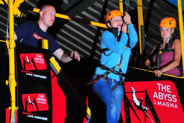 Zip Wire @ The Abyss Driving Experience 1