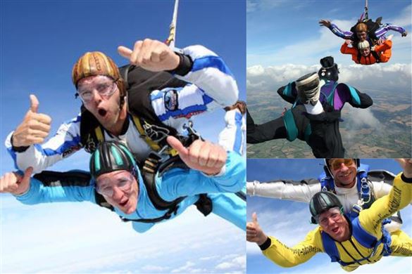 Book to brave this daredevil 12000ft Tandem Skydive Experience in Kent