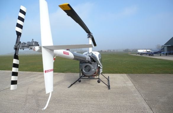 Try a 30 Minute 4 Seater Helicopter Lesson from Goodwood Aerodrome!